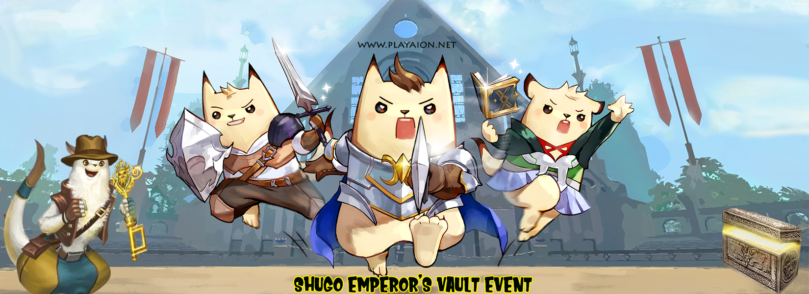 Play Aion Shugo Emperors Vault Event